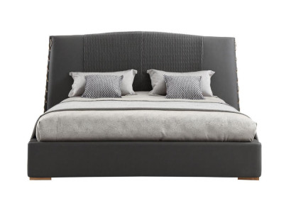 Luxury Bed Wood Beds Bed Frame Gray Double Bed frame Beds Double Beds